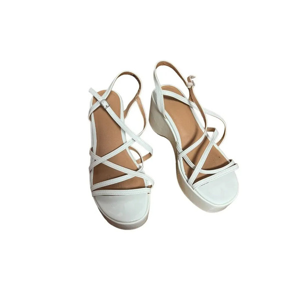 Urban Outfitters Lizzy Strappy Platform Sandal Size 8 - Picture 5 of 8